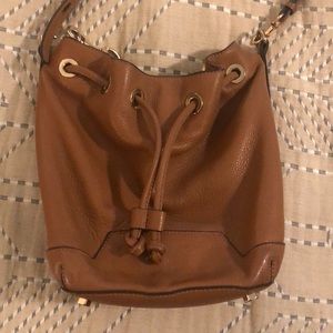 Rebecca Minkoff Tan Leather Bucket Bag